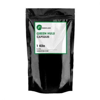 1 Kilo Green Hulu Kratom Capsules