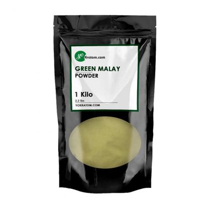 1 Kilo Green Malay Kratom Powder