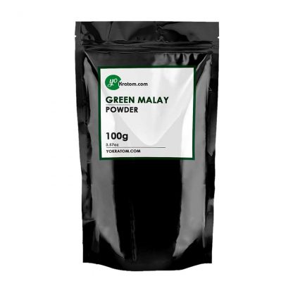 100g Green Malay Kratom Powder