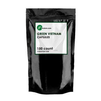 150ct Green Vietnam Kratom Capsules