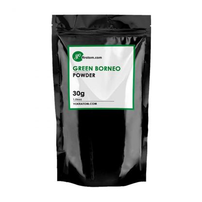 30g Green Borneo Kratom Powder - 1.06oz